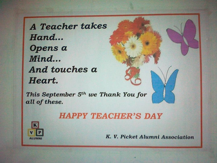 Teacher’s Day Celebrations at KVP